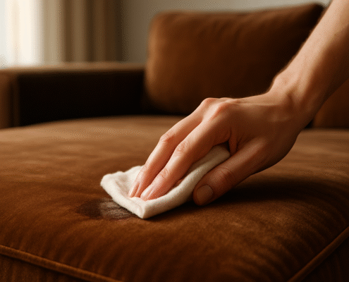 راهنمای کامل لکه‌زدایی و نگهداری پارچه‌های مبلی لوکس؛ مخمل، ابریشم، شانل و پارچه‌های حساس