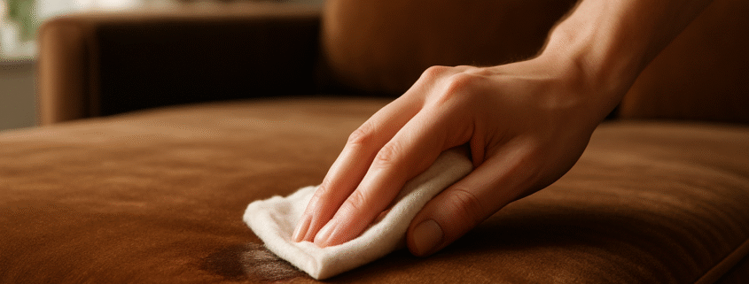 راهنمای کامل لکه‌زدایی و نگهداری پارچه‌های مبلی لوکس؛ مخمل، ابریشم، شانل و پارچه‌های حساس