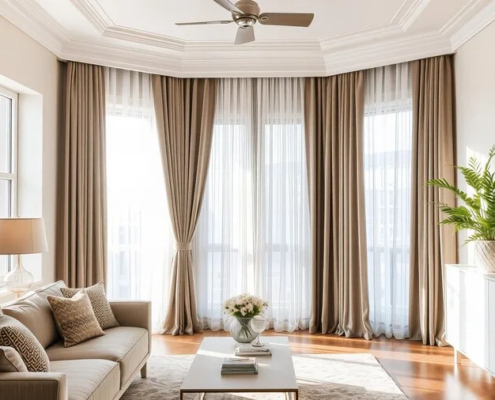 پارچه پرده‌های مدرن